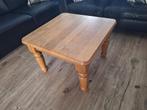 Salontafel massief eiken 70x70, Ophalen, Gebruikt, 50 tot 100 cm, 50 tot 100 cm