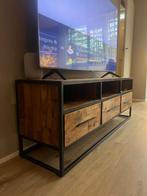 Massief houten industriële kast gekocht bij de troubadour, 100 tot 150 cm, Ophalen of Verzenden, Zo goed als nieuw, Minder dan 100 cm