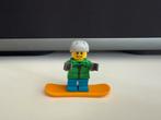 Lego Minifigure, kindje op snowboard, Ophalen of Verzenden, Zo goed als nieuw, Lego