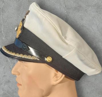 Duitse WO2  Kriegsmarine U-Boot Kapitän Schirmmütze   beschikbaar voor biedingen