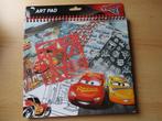 Disney Cars art pad, kleur- en knutselset met sjablonen,sti, Verzamelen, Disney, Ophalen of Verzenden, Overige figuren, Zo goed als nieuw