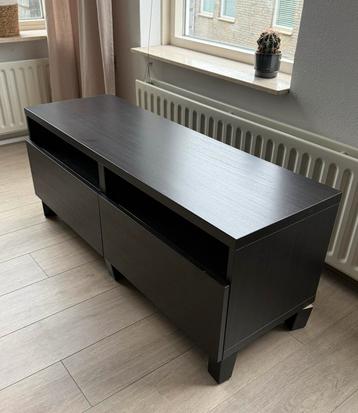 IKEA Besta TV-meubel / Opbergkast - Zwartbruin