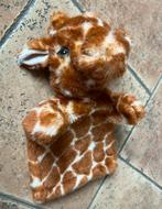 Handpop poppenkastpop giraffe dieren, Ophalen of Verzenden, Zo goed als nieuw, Overige typen