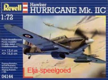 Revell 1: 72 Hawker Hurricane MK llC 4144 modelbouw beschikbaar voor biedingen