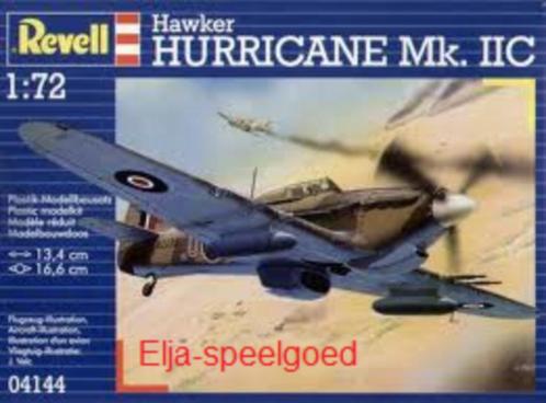Revell 1: 72 Hawker Hurricane MK llC 4144 modelbouw, Hobby en Vrije tijd, Modelbouw | Vliegtuigen en Helikopters, Nieuw, Vliegtuig