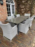 Tuinset, Ophalen, Gebruikt, Rotan, 6 zitplaatsen