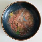 Koperen bordje emaille sagitta holland maanvis, Antiek en Kunst, Ophalen of Verzenden