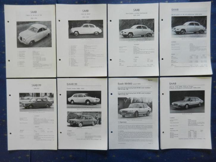 8 x SAAB 1960-1979 Olyslager Vraagbaak Kluwer Vraagbaken, Auto diversen, Handleidingen en Instructieboekjes, Ophalen of Verzenden