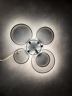 Moderne LED Plafondlamp - Zwart, Huis en Inrichting, Lampen | Plafondlampen, Ophalen, Nieuw, Metaal, Modern