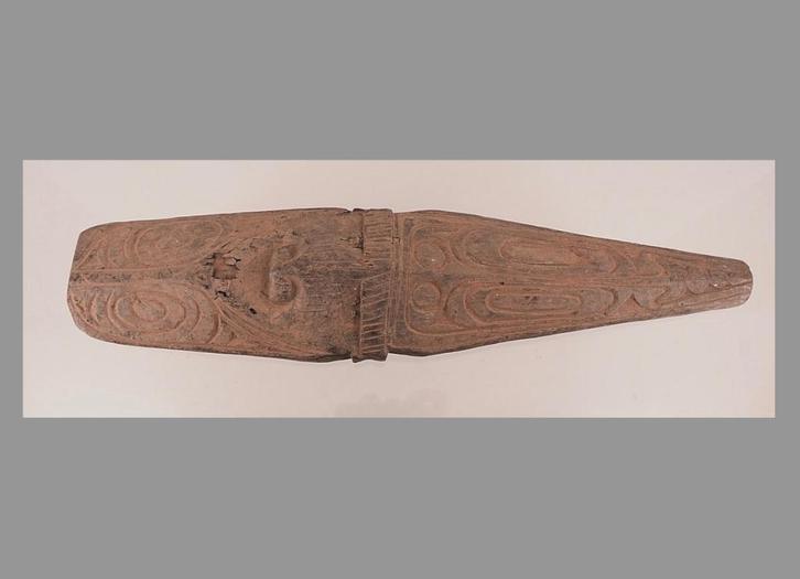 Houtsnijwerk Noordelijk Sepik grasland PNG (170703-05), Antiek en Kunst, Kunst | Niet-Westerse kunst, Ophalen of Verzenden