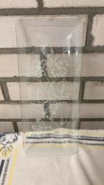 Glazen cakeschaal, Glas of Glazen, Ophalen of Verzenden, Overige stijlen, Glas