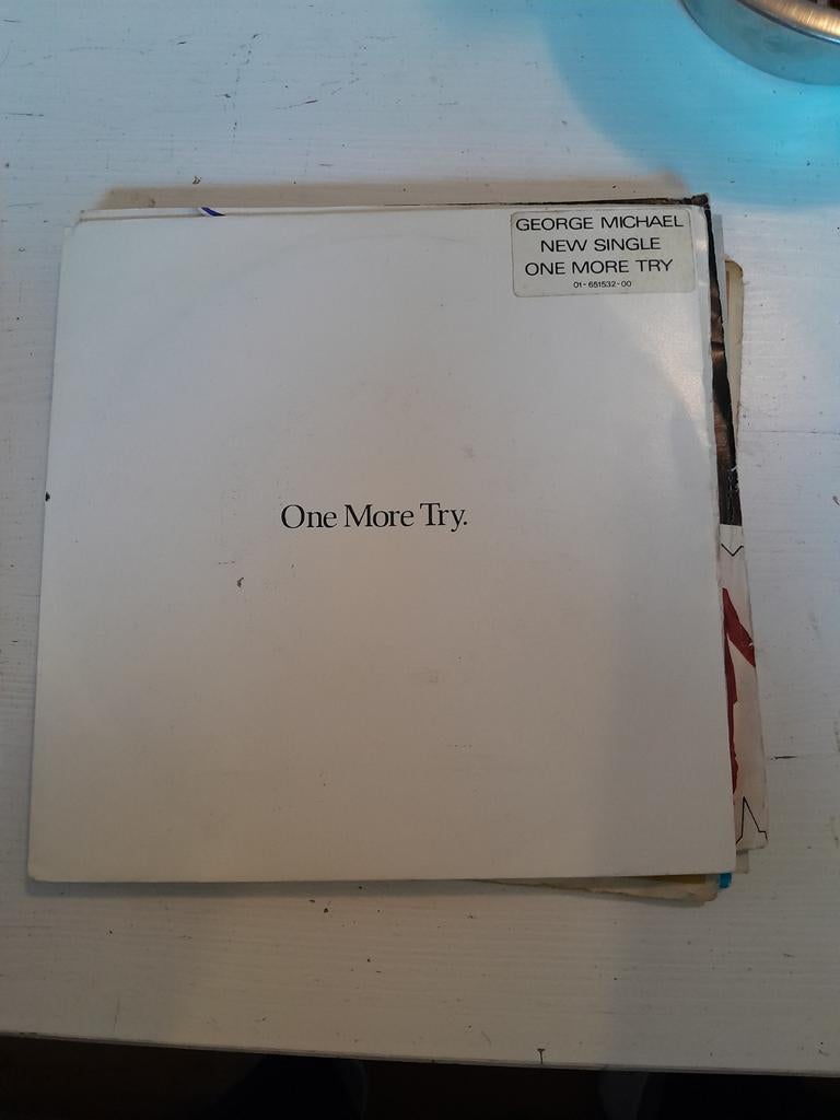 George michael 7inch one more try, Cd's en Dvd's, Vinyl Singles, Ophalen of Verzenden, Zo goed als nieuw, Pop