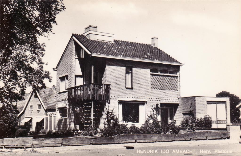 03337 Hendrik Ido Ambacht - Herv. Pastorie - 1971, Verzenden, 1960 tot 1980, Ongelopen, Zuid-Holland
