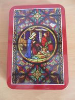 Blik - plat model - met Maria Jozef en kindje Jezus, Ophalen of Verzenden, Nieuw