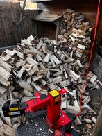 Te koop gedroogd hout mix hout esdoorn en berk en droog, Tuin en Terras, 6 m³ of meer, Verzenden, Berkenhout, Blokken