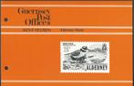 ALDERNEY 1984 Vogels in Presentatie mapje, Postfris., Postzegels en Munten, Dier of Natuur, Verzenden, Postfris