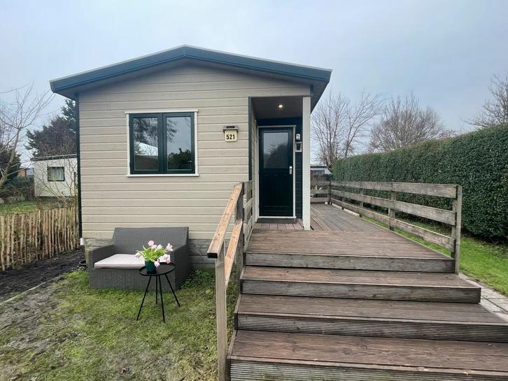 TE KOOP CHALET NOORD HOLLAND !!, Caravans en Kamperen, Stacaravans, tot en met 6, Ophalen of Verzenden