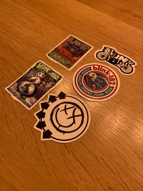 Blink-182 sticker set, Verzamelen, Stickers, Nieuw, Overige typen, Ophalen of Verzenden