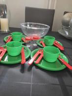 Picknick set, Huis en Inrichting, Keuken | Servies, Ophalen of Verzenden, Overige stijlen, Bord(en)