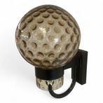 Mid Century Glazen buitenlamp/muurlamp jaren 60, Huis en Inrichting, Huysmans, Ophalen of Verzenden, Glas, Doorwerth
