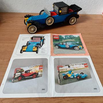 Lego hobby sets 391, Renault 1926, met sticker en boekje '75 beschikbaar voor biedingen