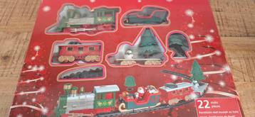 Kersttrein met licht en muziek beschikbaar voor biedingen