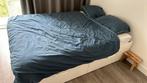 IKEA Brimnes in goede staat met matras, Huis en Inrichting, Slaapkamer | Bedden, Gebruikt, Ophalen of Verzenden, 140 cm, Wit