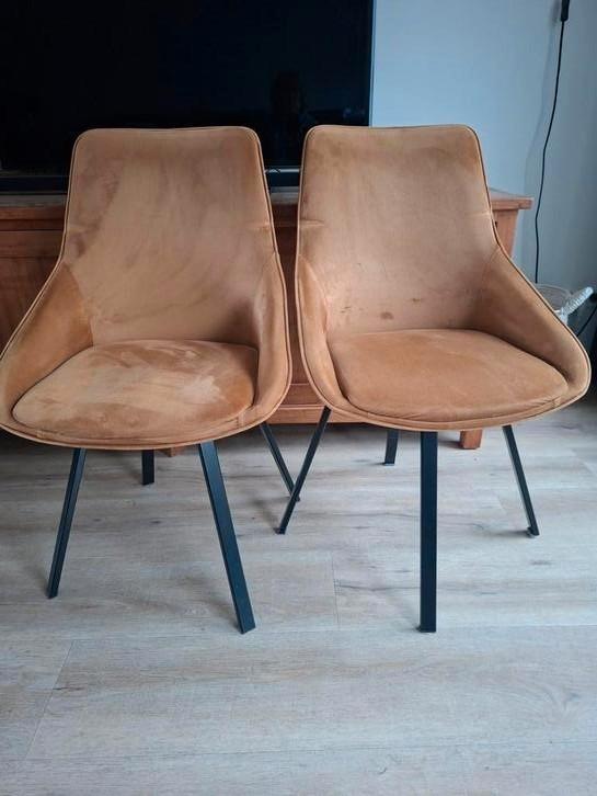 By Boo eetkamerstoel draaibaar, Huis en Inrichting, Stoelen, Zo goed als nieuw, Twee, Ophalen