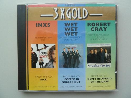 3 x Gold - INXS - Wet Wet Wet - The Robert Cray Band, Cd's en Dvd's, Cd's | Pop, Gebruikt, 1980 tot 2000, Ophalen of Verzenden