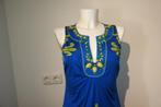 Hale Bob vorstelijk konings blauwe jurk zijde Ibiza styl S, Maat 36 (S), Verzenden, Blauw, Hale bob