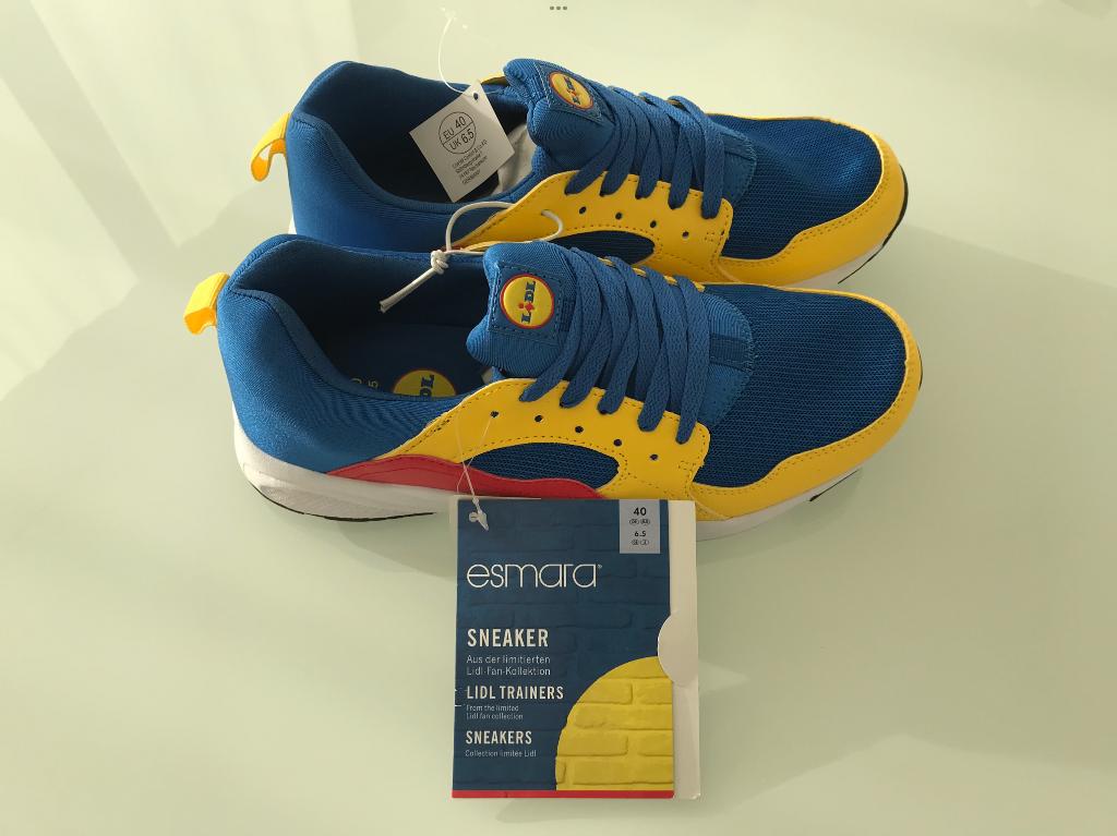 Sneakers Lidl Esmara rood geel blauw mt 40 NIEUW, Kleding | Dames, Blauw, Nieuw, Sneakers of Gympen, Esmara