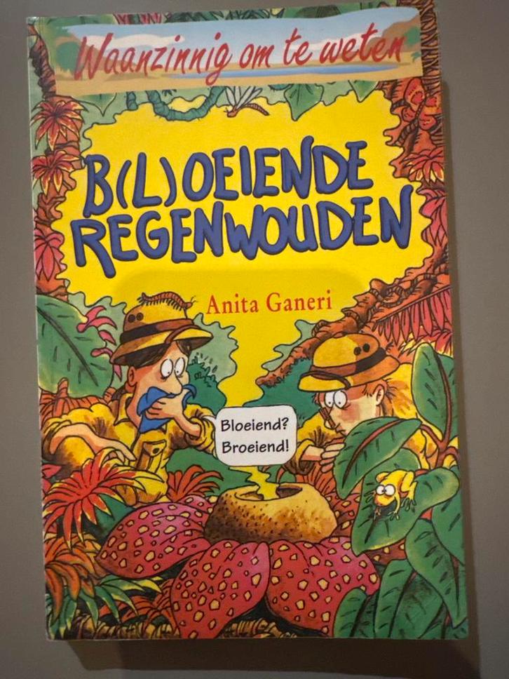 Bloeiende Regenwouden - Anita Ganeri, Boeken, Kinderboeken | Jeugd | onder 10 jaar, Gelezen, Non-fictie, Ophalen of Verzenden
