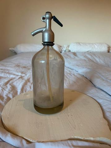 Antieke Spuitwaterfles - Sifon beschikbaar voor biedingen