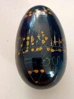 Geneste houten eieren dierenriem, hand beschilderd, Antiek en Kunst, Ophalen of Verzenden