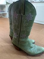 Tony Mora western laarzen groen (maat 35), Lage of Enkellaarzen, Ophalen of Verzenden, Gedragen, Groen