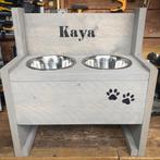 Eet/drinkbakken voor hond met GRATIS NAAM (div.afm.), Dieren en Toebehoren, Ophalen of Verzenden, Nieuw