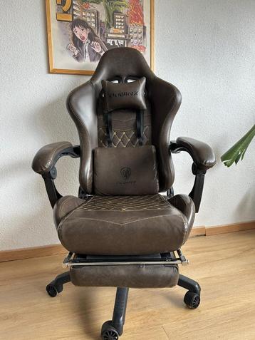 Gaming or Desk Chair – Ergonomic, Brown beschikbaar voor biedingen