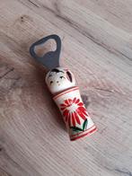 Kokeshi flesopener, Gebruikt, Ophalen of Verzenden