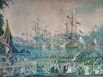 17e eeuw oorlog schepen. op doek., Ophalen, Marine, Nederland