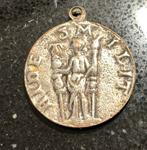 Oude munthanger, Verzamelen, Religie, Ophalen of Verzenden, Gebruikt, Sieraad, Overige religies