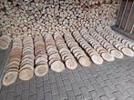 Prachtige boomschijven, 130 stuks, Am. eik, Doe-het-zelf en Verbouw, Hout en Planken, Ophalen, Minder dan 25 mm, Eiken, Nieuw