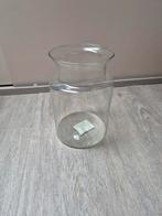 Vaas glas rond / hoog, Overige kleuren, Ophalen of Verzenden, Minder dan 50 cm, Glas