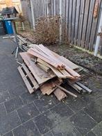 Gratis af te halen. Oud hout., Doe-het-zelf en Verbouw, Ophalen, Gebruikt, Minder dan 25 mm, Grenen