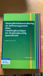 Gezondheidsbevordering en zelfmanagement door verpleegkundig, Ophalen of Verzenden, Zo goed als nieuw, Barbara Sassen