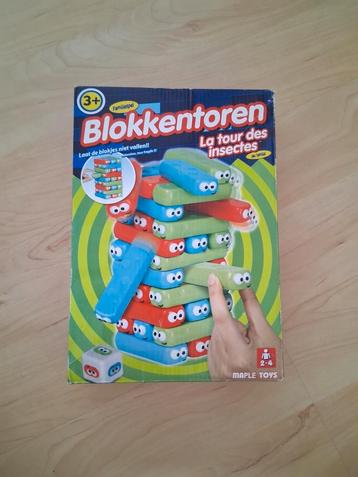 Blokkentoren familiespel 3+ beschikbaar voor biedingen