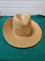 hoed cowboy geweven riet, Kleding | Heren, Hoeden en Petten, Ophalen of Verzenden