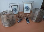 Nieuwe metalen fotolijsten en waxinelicht houders, Ophalen, Nieuw, Overige materialen, Minder dan 25 cm