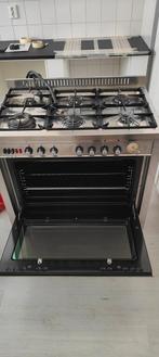 Pelgrim gasfornuis met oven, uiterlijk deze week weg!, Witgoed en Apparatuur, Fornuizen, Gebruikt, Gas, Vrijstaand, 85 tot 90 cm