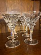 6 x Maastrichts Eissenloeffel kristal port/sherry 13 cm hoog, Ophalen of Verzenden