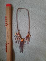 Kleurrijke ketting, Sieraden, Tassen en Uiterlijk, Kettingen, Ophalen of Verzenden, Overige materialen